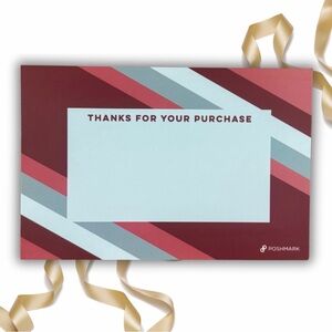 50 Poshmark Thank You Cards